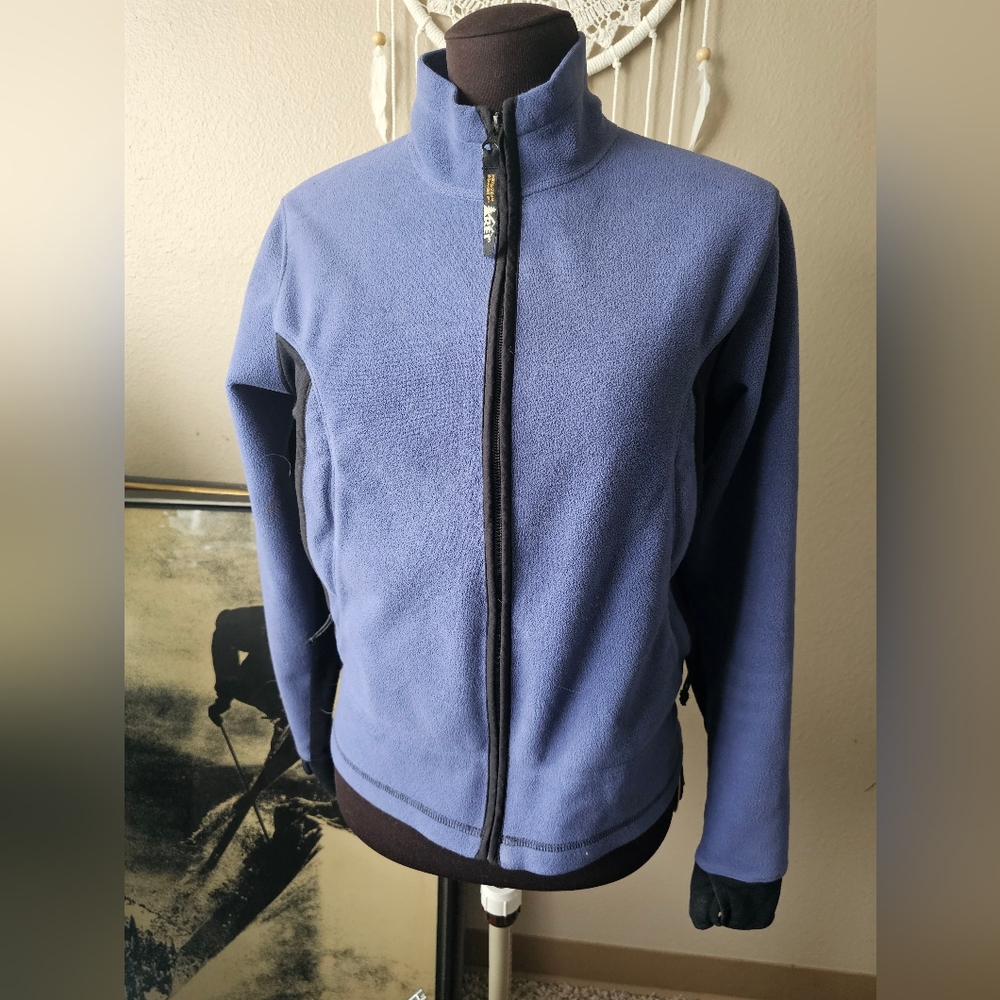 REI zip up fleece L/S Small